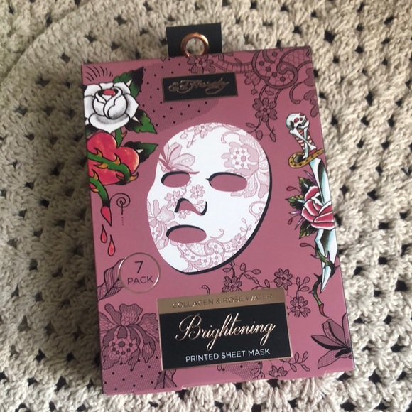 Ed Hardy Collagen & Rose Water Brightening Printed Sheet Mask - Picture 1 of 4